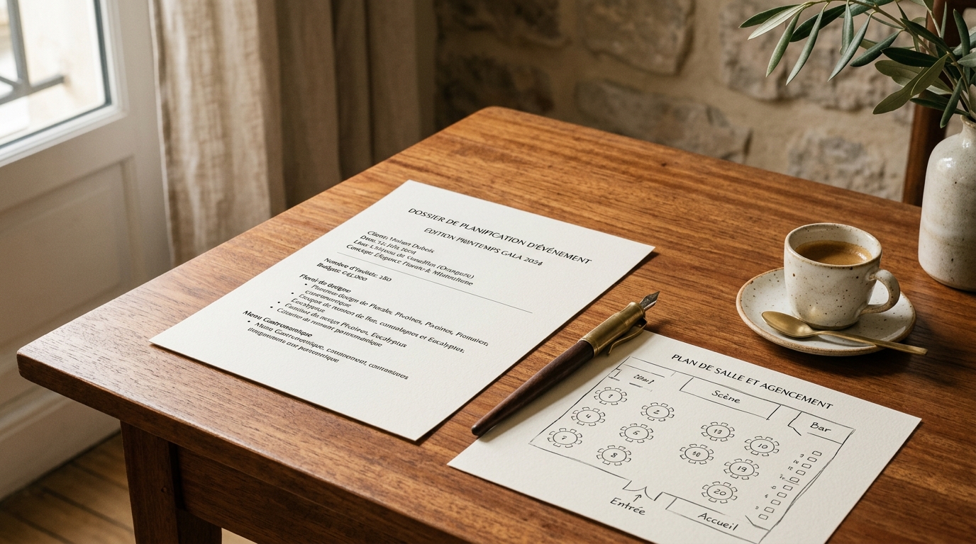 Préparer le brief de votre séminaire